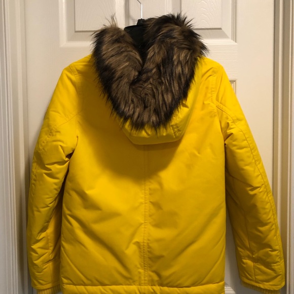 Abercrombie and Fitch Jacket w/ Fur Hood in Kids L - Picture 8 of 8